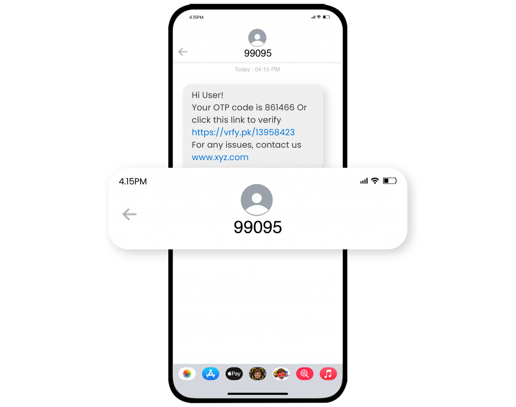 Short Code Messaging Service - Branded SMS Pakistan